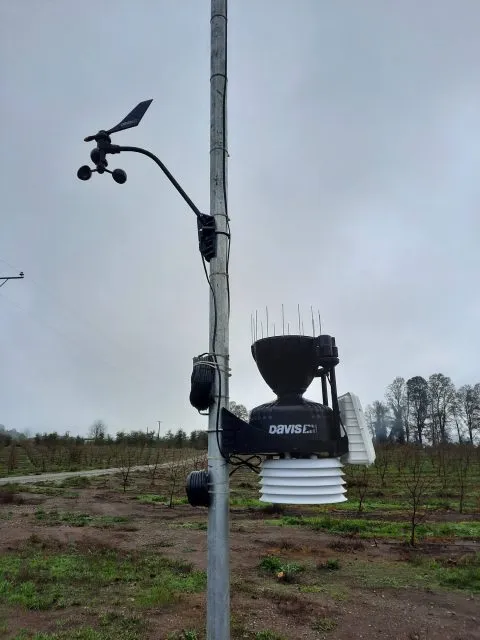 Sistema de bombeo conectado a tuberías que optimiza el flujo del agua, reflejando una gestión del agua en agricultura automatizada con tecnología de precisión.